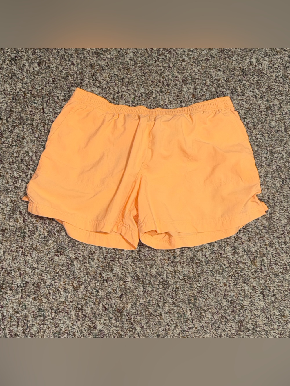 Columbia women's size XL Columbia running shorts Orange Shorts sports